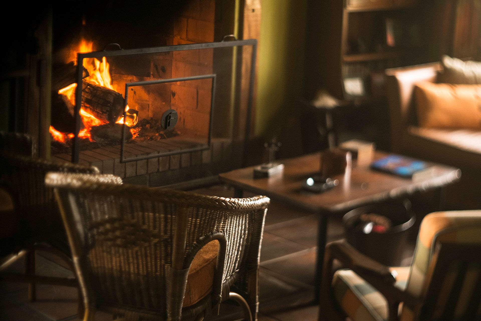 Fireside seating